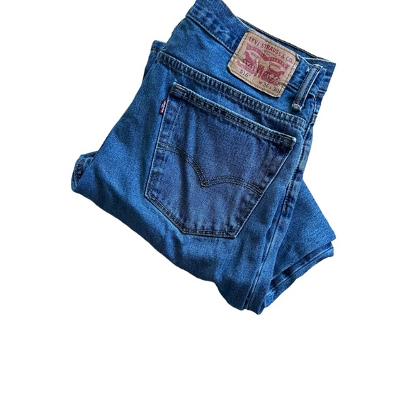Levi's 516 Men's Slim Straight Jeans Size W 36 L 30 - Picture 6 of 10